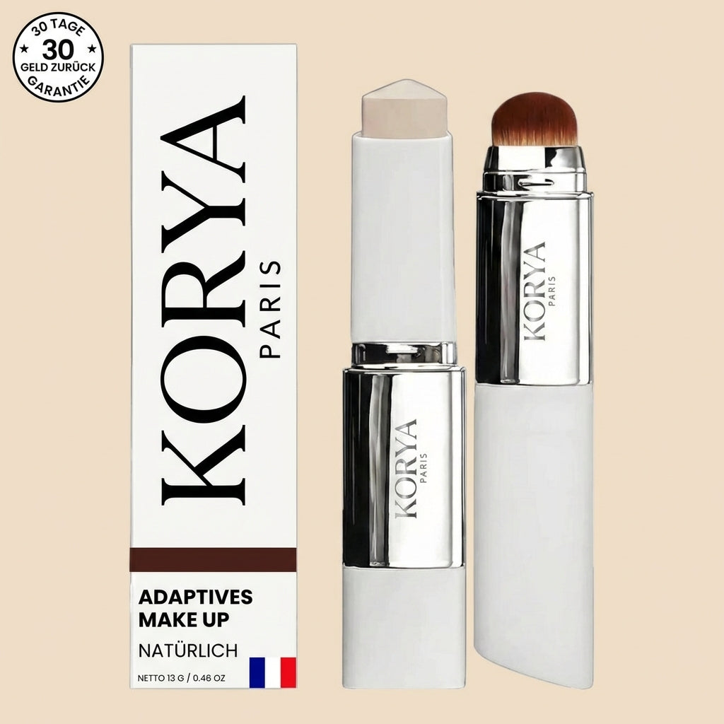 Adaptives 2 in 1 Make up mit integriertem Pinsel