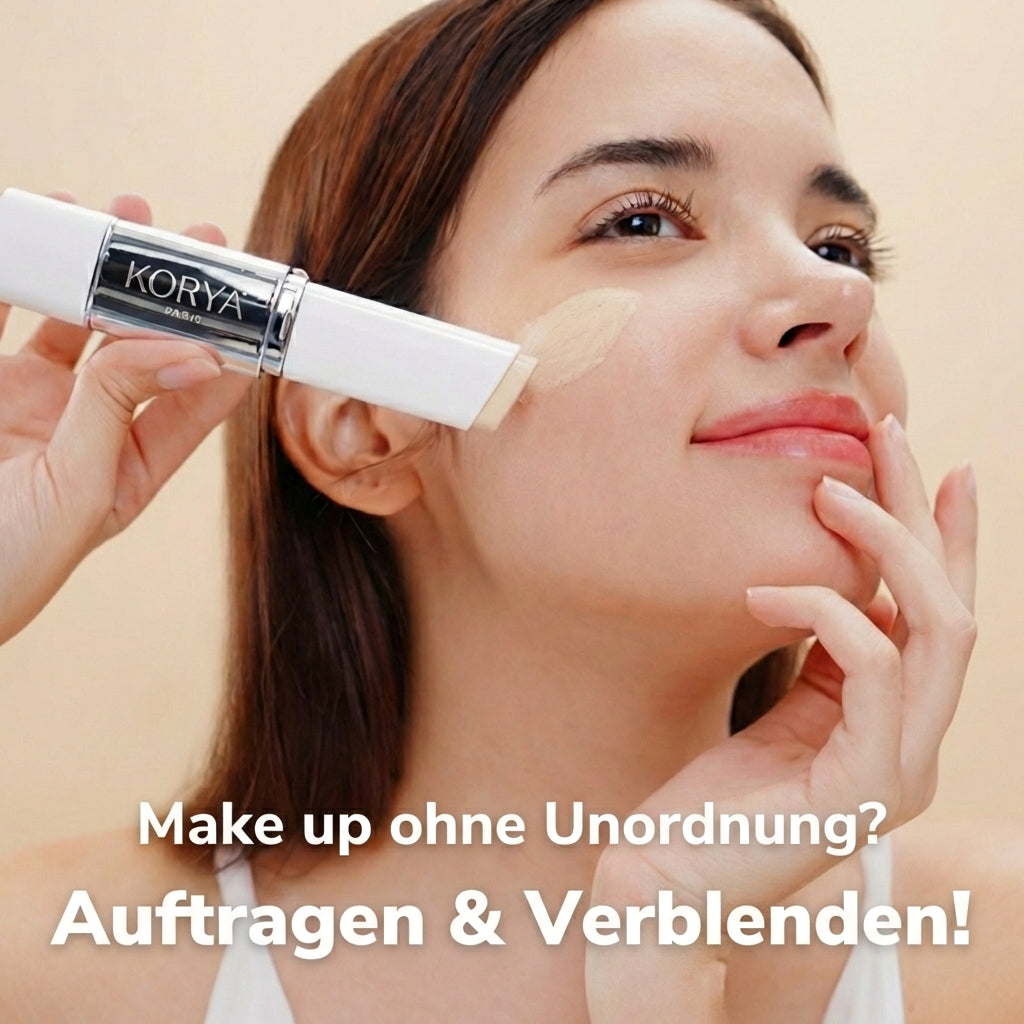Adaptives 2 in 1 Make up mit integriertem Pinsel